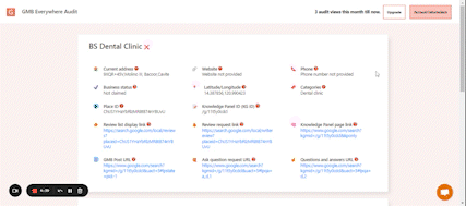 Clicking the Knowledge Panel link opens the panel directly on Google