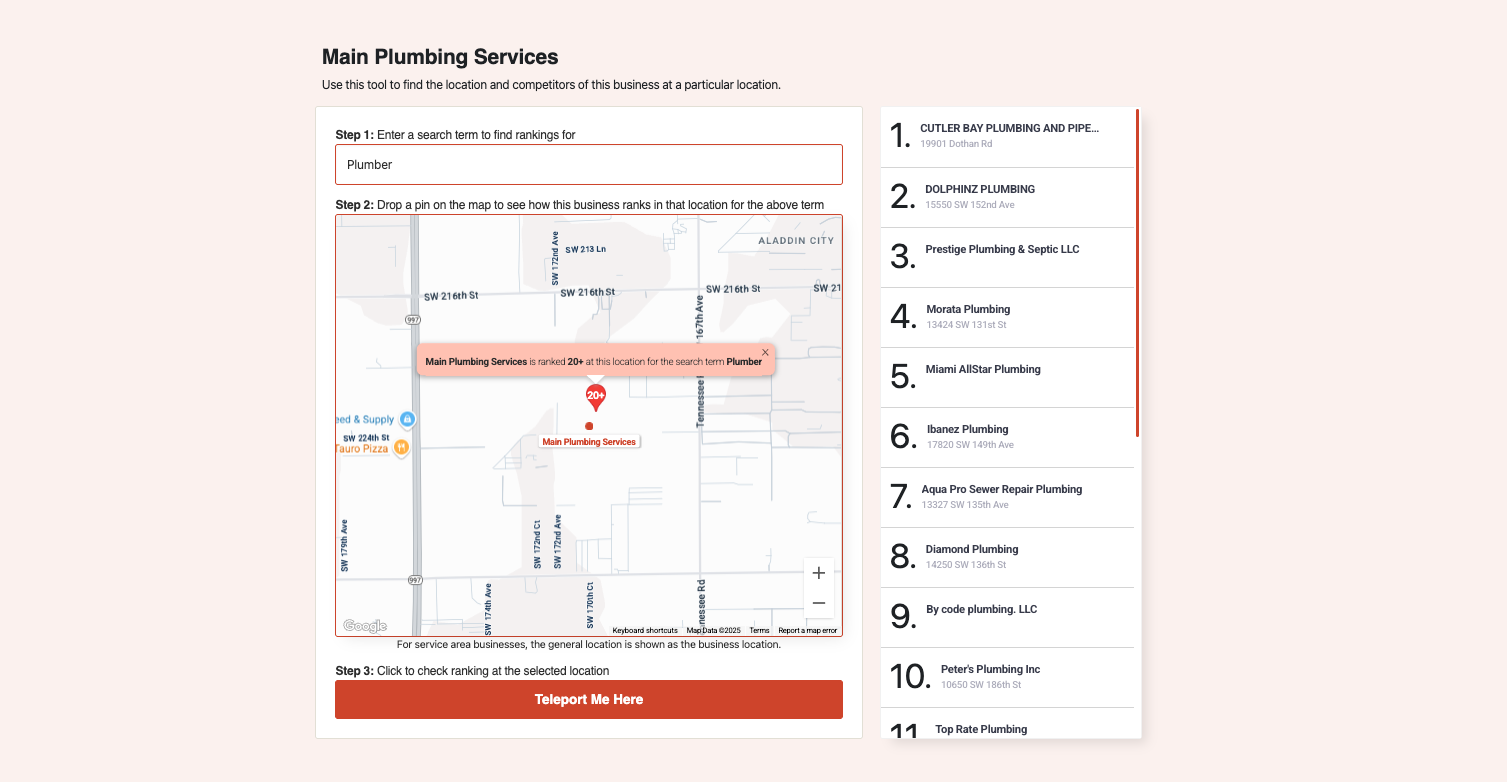 Screenshot of GMB Everywhere showing the Find More categories panel on a Google Maps listing