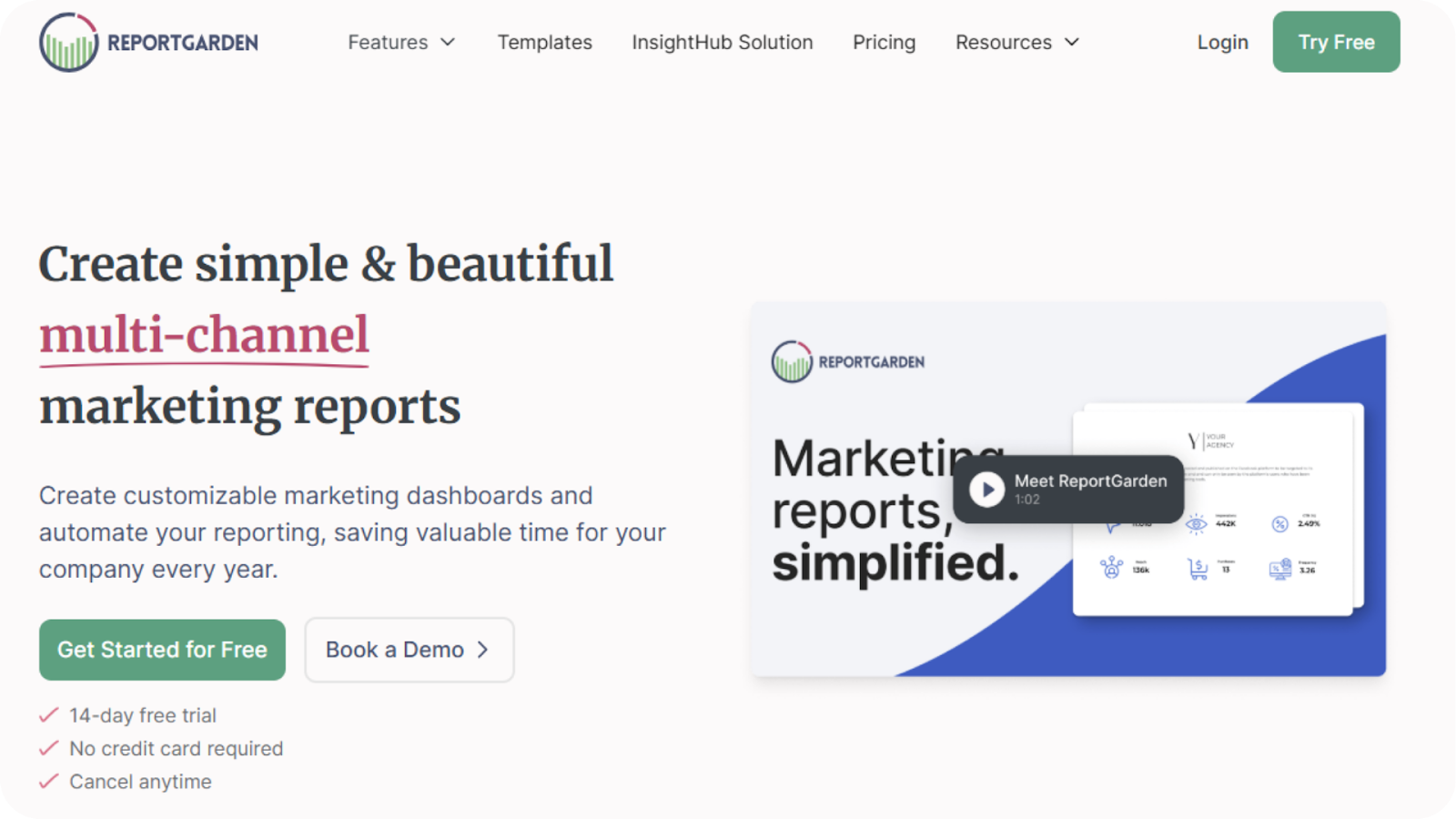 ReportGarden screenshot